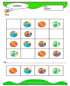 Sudoku Çocuk Bulmacaları